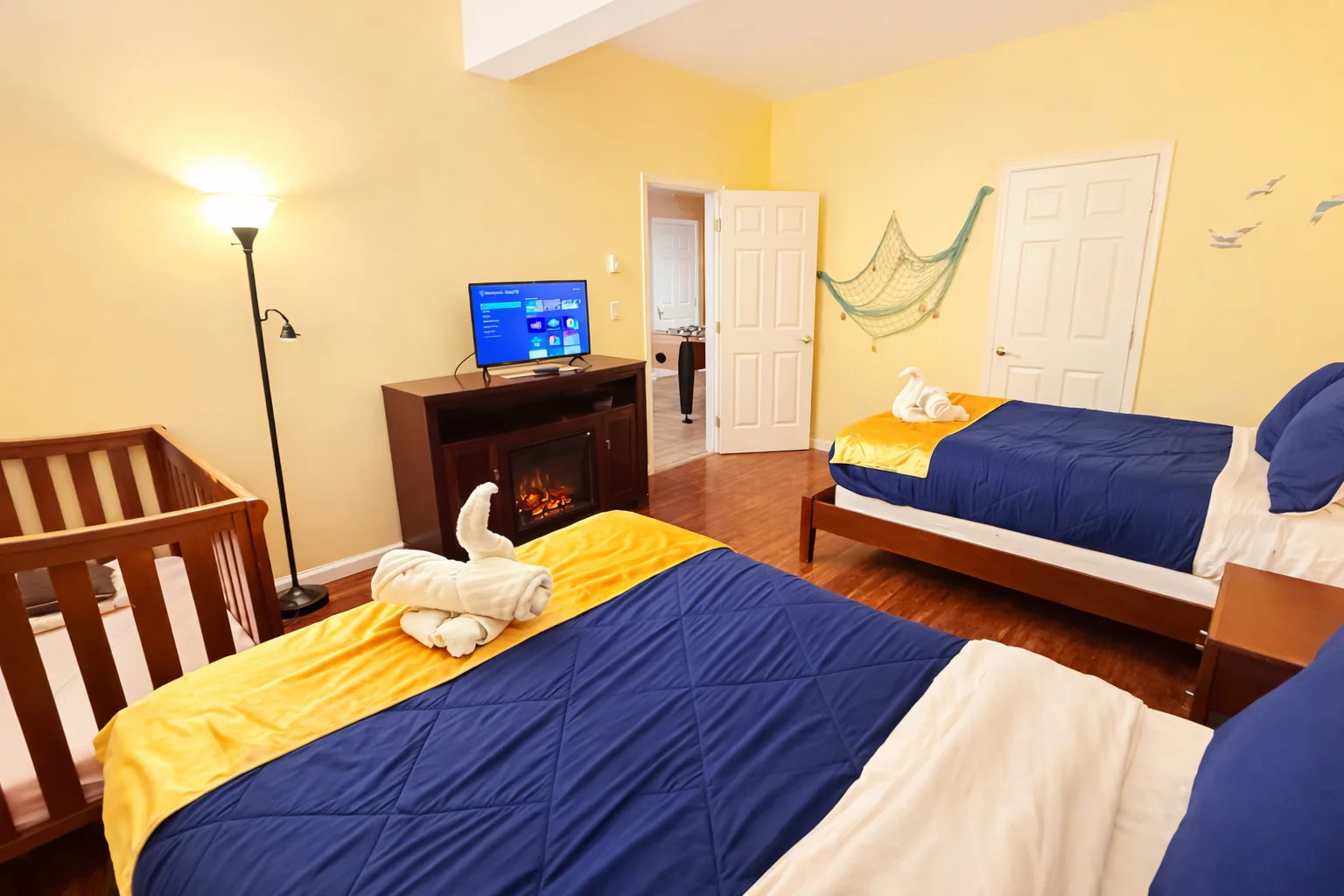 Lower level bedroom view