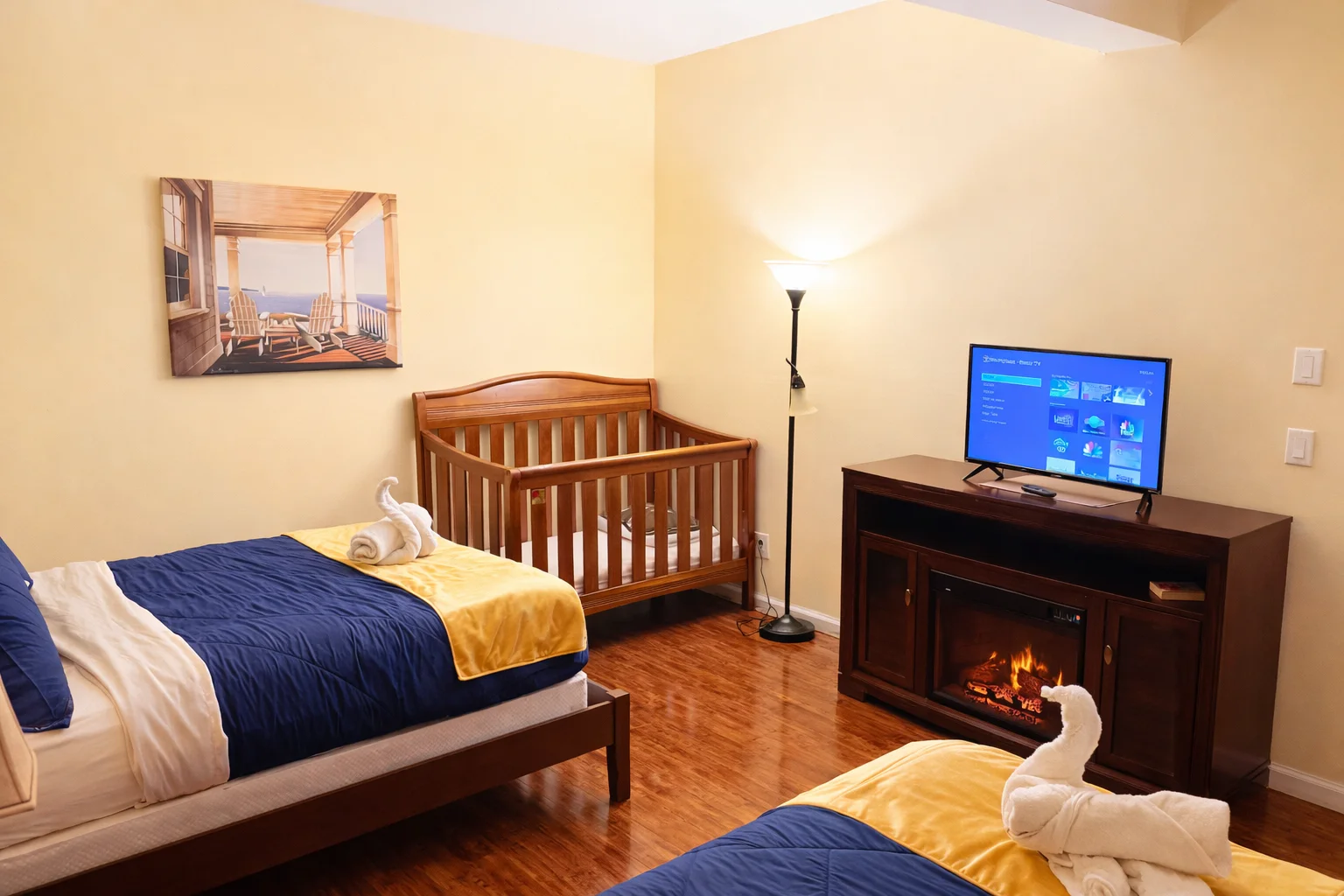 Lower level bedroom angle