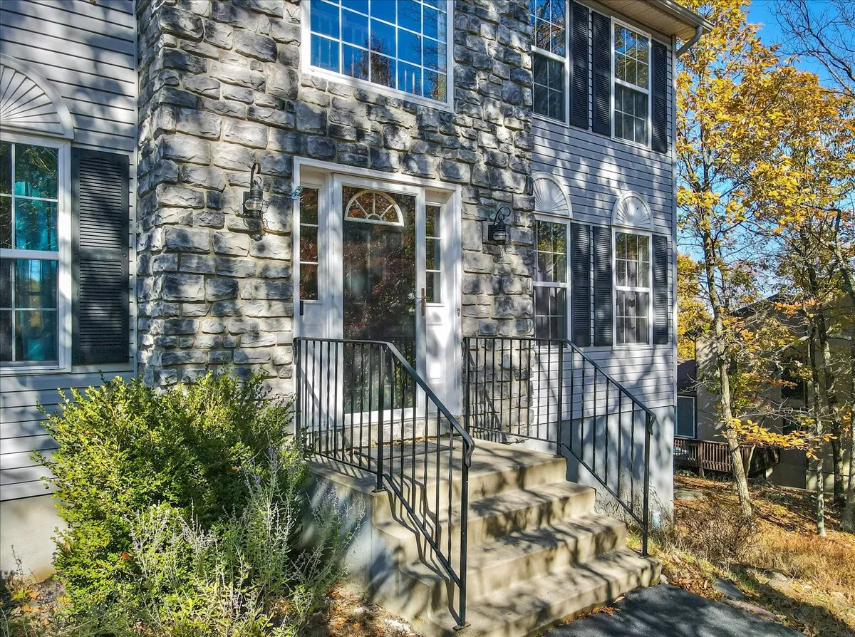 Side view of the house