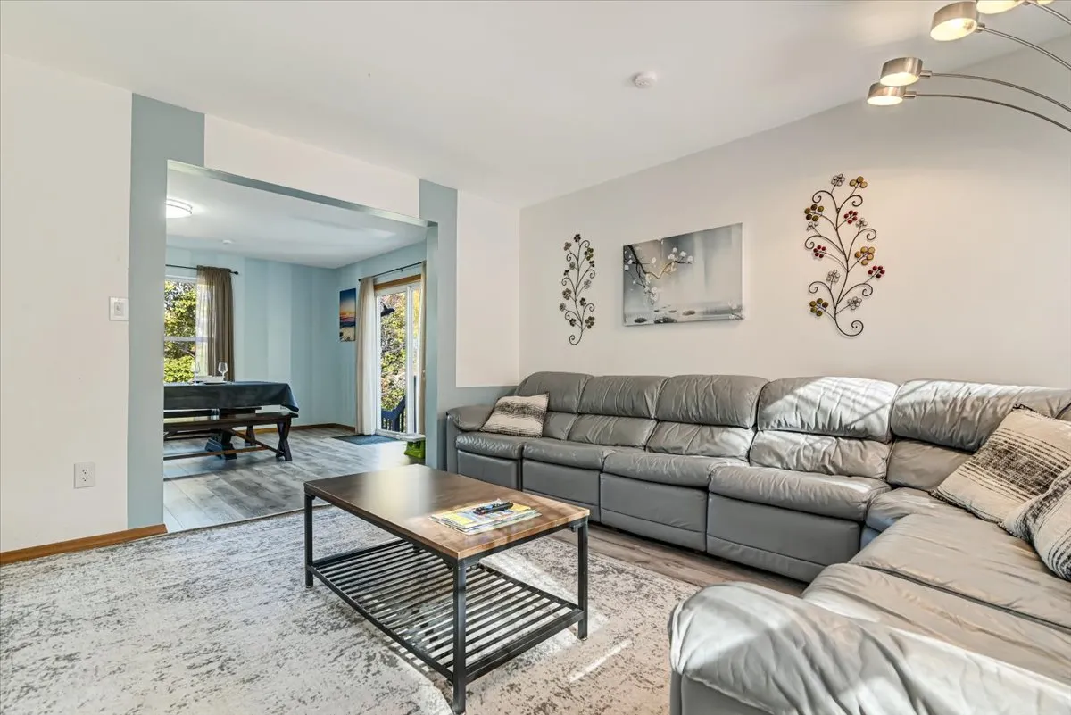 Living room with sofas