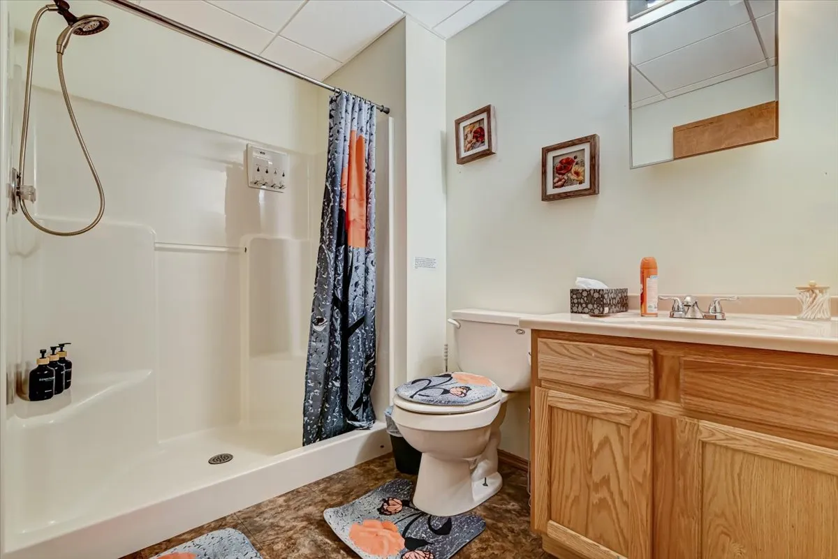 Bathroom next to 1st floor bedroom